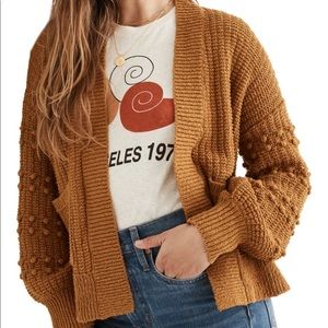 Madewell Bobble Cardigan Sweater